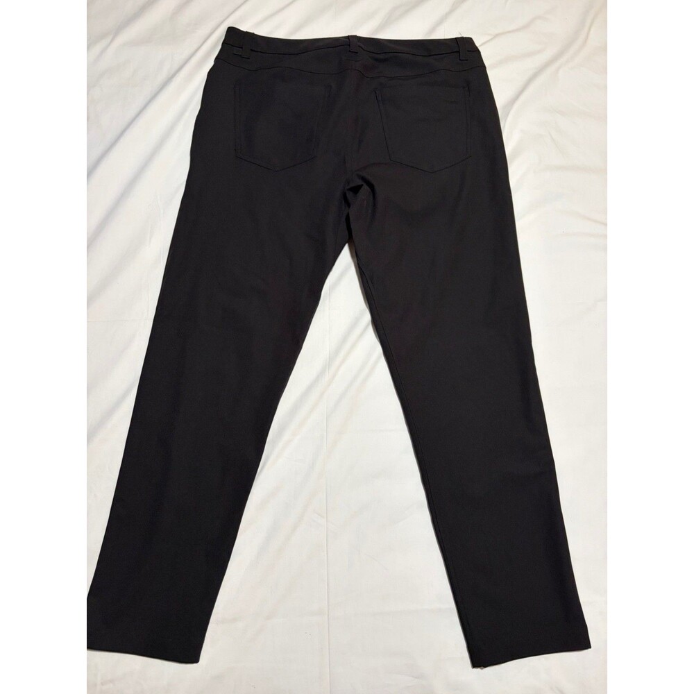 Lululemon ABC Slim Fit 5 Pocket Pant Warpstreme Black Men’s Size 34x30 - Picture 4 of 5